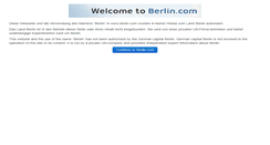 Desktop Screenshot of berlin.com