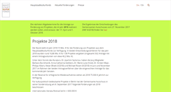Desktop Screenshot of hauptstadtkulturfonds.berlin.de