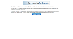 Desktop Screenshot of ferienwohnung.berlin.com