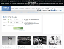 Tablet Screenshot of ferienwohnung.berlin.com